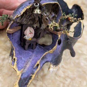 Pretty Dead, Faerie Skull, Secret Room Skull, Fairy Room, Fae Room, Faerie Room, Skull Art, South West Australian Faerie