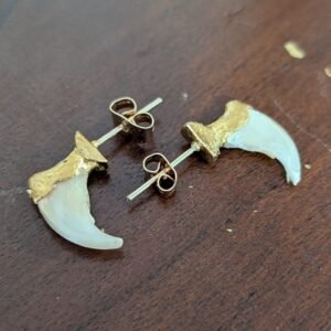 Gilded Claw Earrings